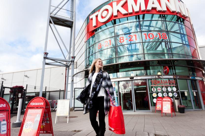 Tokmannin lähiajan näkymät ennallaan Tokmanni odottaa vuoden 2017 liikevaihdon kasvavan perustuen vuosina 2016 ja 2017 avattujen uusien myymälöiden tuomaan liikevaihtoon