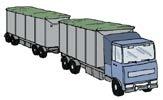 Laskentaperusteita: kaukokuljetus ja terminaalitoiminnot toimitusketjuissa Biomassojen kaukokuljetus tapahtui kolmella eri toimitusketjuvaihtoehdolla riippuen haketuspaikasta: + kuljetus hakeautolla