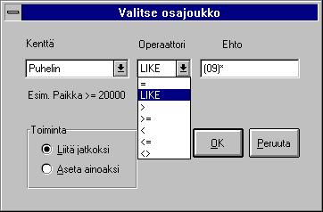 56/200 KÄYTTÖOHJEET - Asteri Windows Laskutus 7.8.2 Asiakkaiden valitseminen osakortistoon Yksittäisen asiakkaan voit siirtää osakortistoon kaksoisnäpäyttämällä kyseistä riviä Rivitila-ikkunassa.