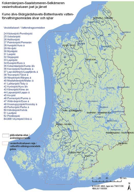 Lapväärtinjoki-Isojoki/Lappfjärds å å Kuva 3.