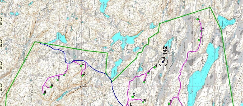 7 Yleiskartta Posio Murtotuuli tuulivoimapuisto.