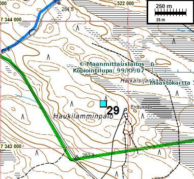 8 Ennestään tunnetut muinaisjäännökset Muinaisjäännösten numerointi on epävirallinen, ainoastaan tätä raporttia varten karttaviitteeksi.