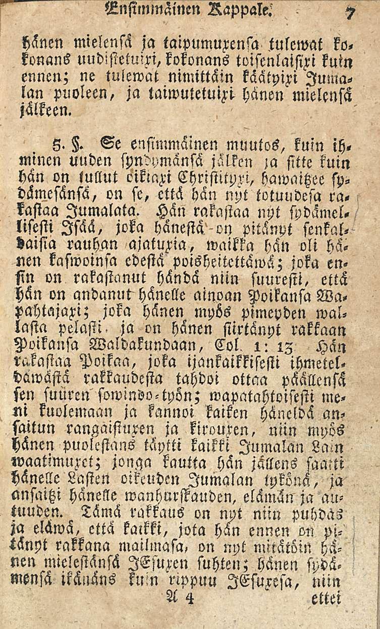 Ensimmäinen Rappale.