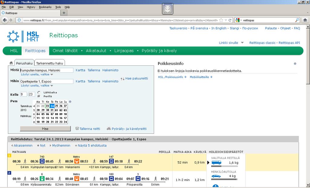 ReittiGPS Stop