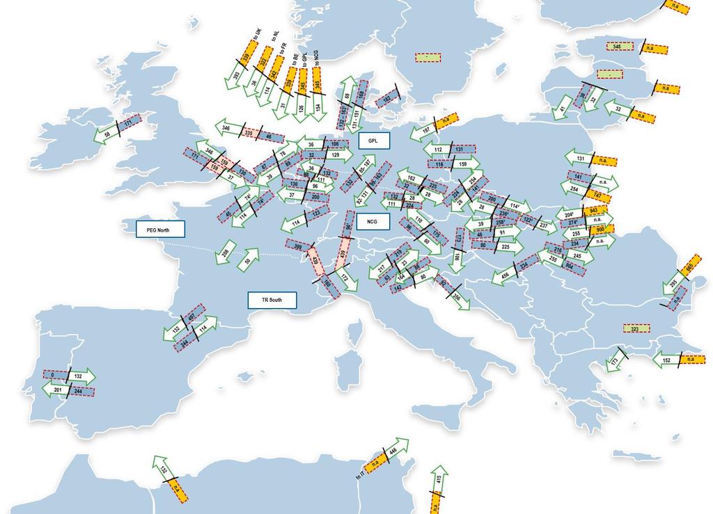 VII Liite 4. Siirtotariffit Euroopassa. ACER/CEER. 2016.