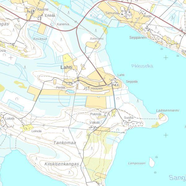 alueen nimi: pääas. Lahti pääas. kylä/k.