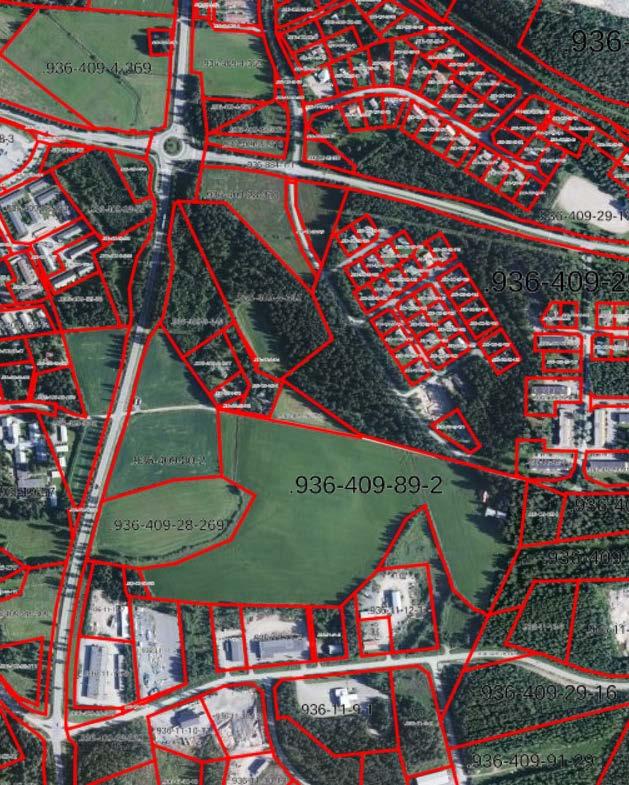 Nosto Consulting Oy 4 (15) Kaava-alue ilmakuvassa: Lähde: Kiinteistötietopalvelu, karttaote. MML 2. Suunnittelun lähtökohdat ja tavoitteet 2.