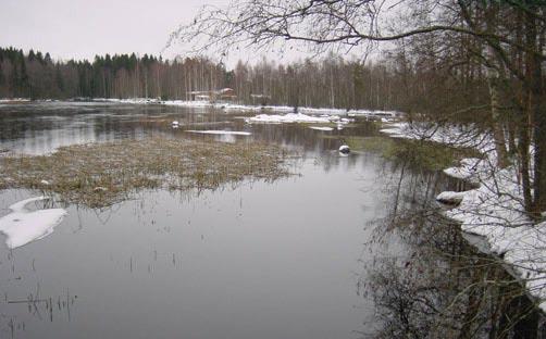 kialuetta, joihin kaloilla on nykyisinkin vaellusmahdollisuudet, mutta joissa esim. taimenen luonnonvarainen lisääntyminen lienee nykyisin olematonta vähäisen virtaaman vuoksi (ts.
