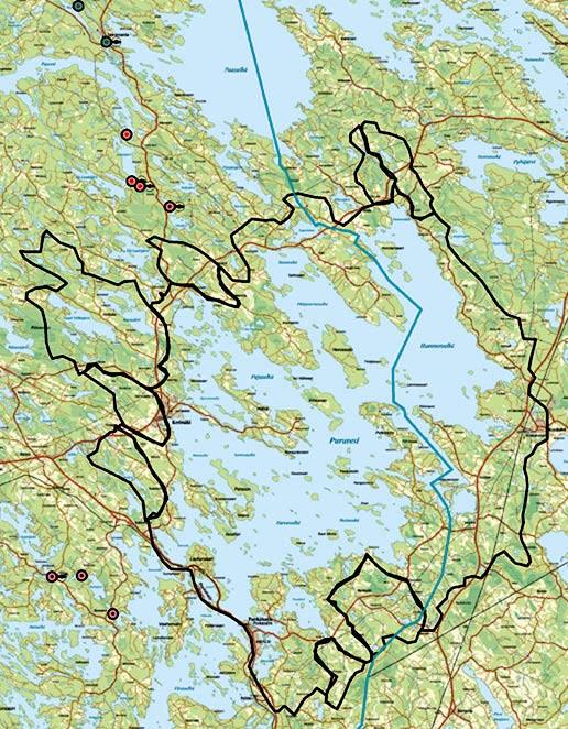 Kohteessa on kalojen nousueste.