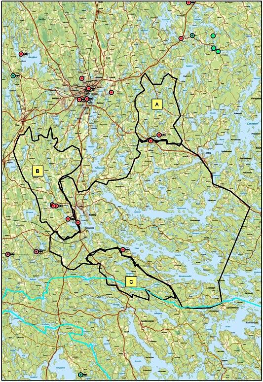 Kohteessa on kalojen nousueste.
