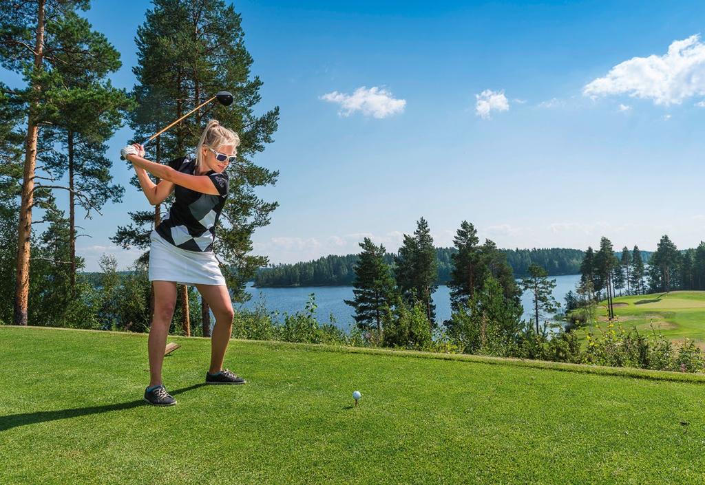 Täällä vaan on kaikki niin lähellä. toimitusjohtaja Jukka Ilva 2 green fee golfauto 9 GOGOLF GUIDE -ETU TAHKO GOLF Lomaparatiisi Tahkovuoren juurella MILLAINEN KENTTÄ?