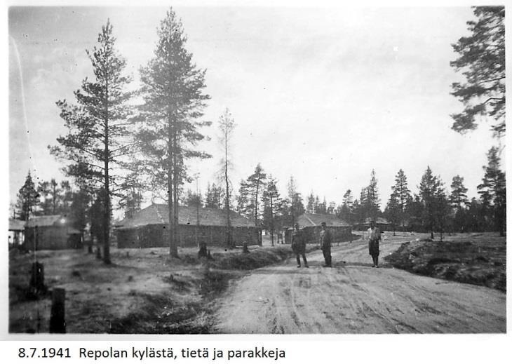 1941 saapuivat joukot Repolaan,