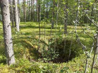 9 Muu suojeluarvo maankäytön historia maankäytön historia Ympäristön 99 Muu suojeluarvoa sisältävä alue retkeilyalue 65310: Siklahti 1 kuoppa.