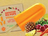 SMOOTHIE ICE POPS Smoothie Ice Pop Vitalize 290375 Myyntierä: 8 x 420 ml, 6 kpl/rss Pakaste L, M, P, K, S, G, LI, Italia