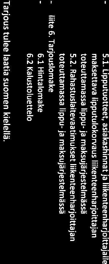 Yhteystiedot (tarjouskilpailun nimi, tarjoajan nimi, postiosoite, sähköpostiosoite ja puhelin) ilmoitetaan sähköpostitse osoitteeseen: info.ioukkoliikenne.uus@ely-keskus.