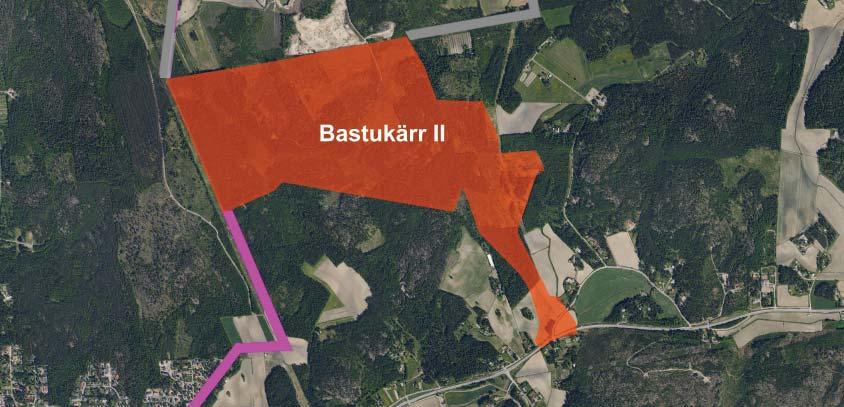 Lisäsi pohjoispuolen asemaaava-alue on toteutunut jo osi ain, Inexin logis iaesus seä osa Keusuon estä lii ymineen mt 148:n on raenne u. Kaava-alueella on mm.