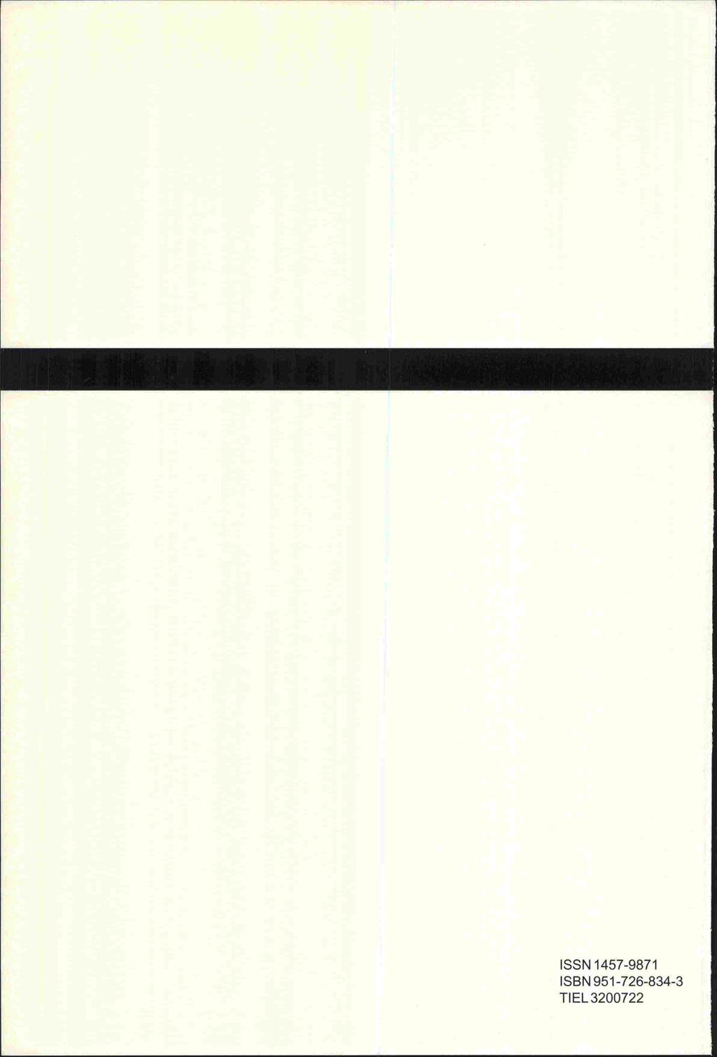 ISSN 1457-9871 ISBN