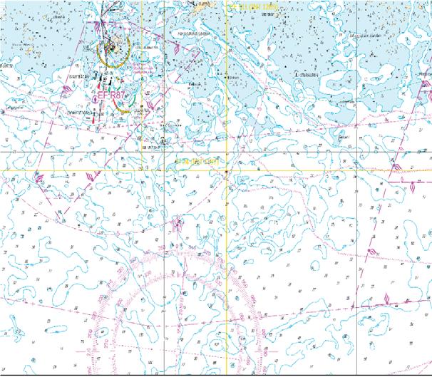 EF R109 (1) 59 29.783'N 21 59.317'E (2) 59 38.000'N 22 04.800'E (3) 59 38.000'N 22 36.800'E (4) 59 36.983'N 22 42.183'E (5) 59 36.483'N 22 38.067'E (6) 59 30.783'N 22 23.783'E (7) 59 29.783'N 21 59.317'E 6 22, 24, 952, 953, B/INDEX, B644, B651, D/INDEX, D651, D/Utö - Turku (1) 59 38.