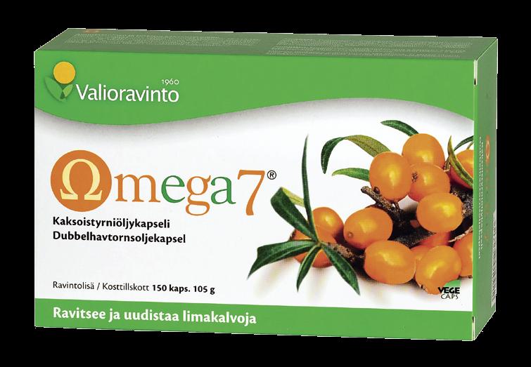 Omega7 Elinvoimaa limakalvoille!