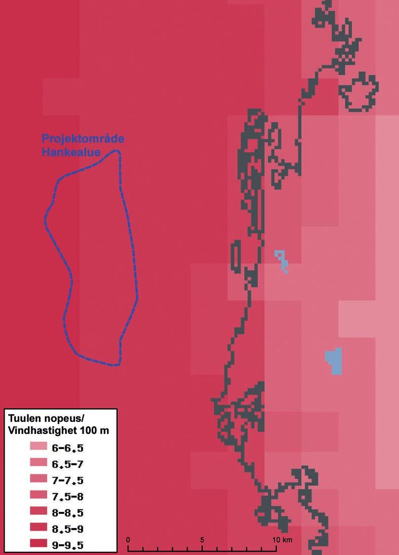 3.1.4 Tuulisuus Suomessa tuuliolosuhteiltaan parhaiten tuulivoiman tuotantoon soveltuvia alueita ovat rannikkoalueet, merialueet ja tunturit.