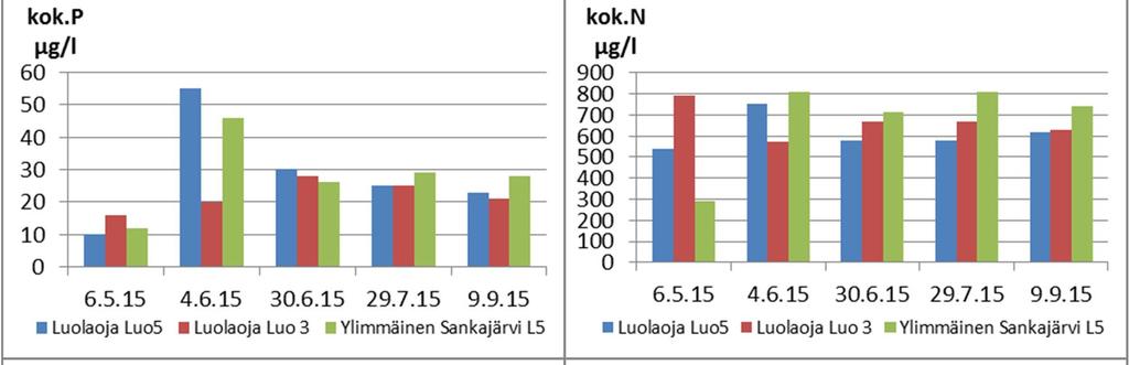 näyte saatiin rannalta jossa oli sulaa.