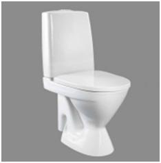 KYLPYHUONEEN JA ERILLIS WC:N VARUSTEET Pesuallashana (Oras) WC-istuin (IDO) Optima 2712F