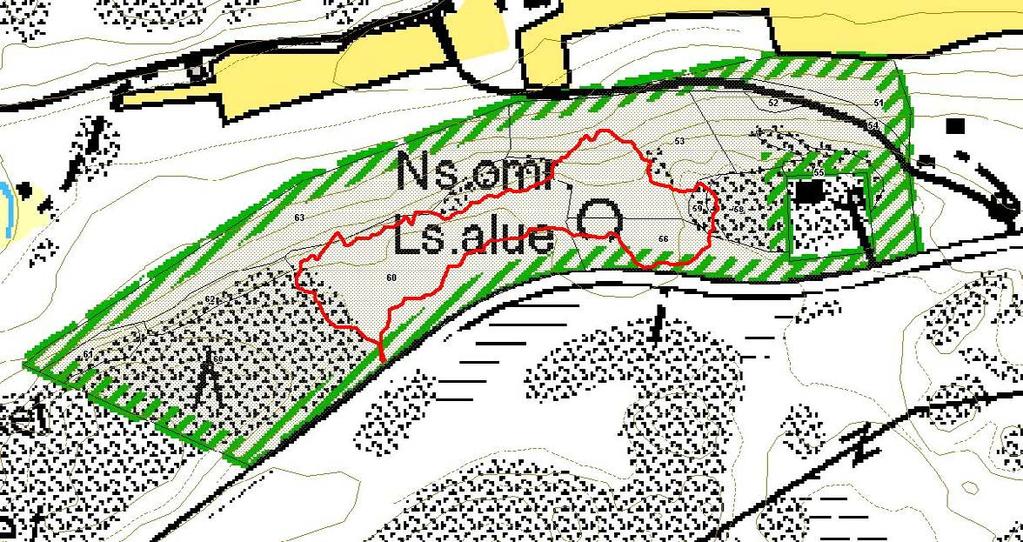 Kuva 7.Kemiösaaren kalliot, kuljettu reitti punaisella. 100 m Arvio kohteen kartoitustehokkuudesta Kartoitetut kuviot ovat inventoitu kohtalaisen hyvin. Lajisto Taulukko 15.