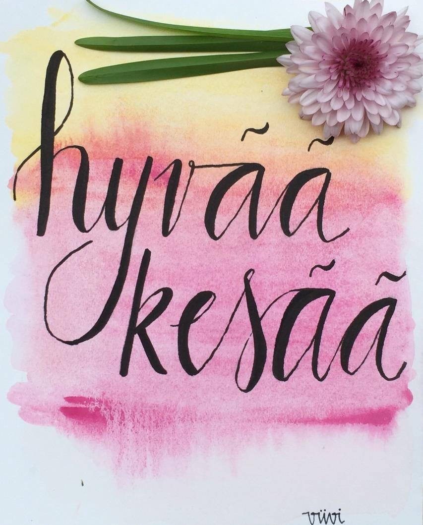 Almiran perheen terveiset Suomi-koululaisille (Teksti ja kuva Viivi Almira) Kiitos koko Suomi-koululle kolmesta ihanasta vuodesta.