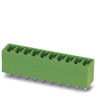 Poimi online-katalogista MCV 1,5/ 3-G-3,81 Tilausnumero: 1803439 The figure shows a 10-position version of the product Header, Nominal current:, Nom. voltage: 160 V, Pitch: 3.