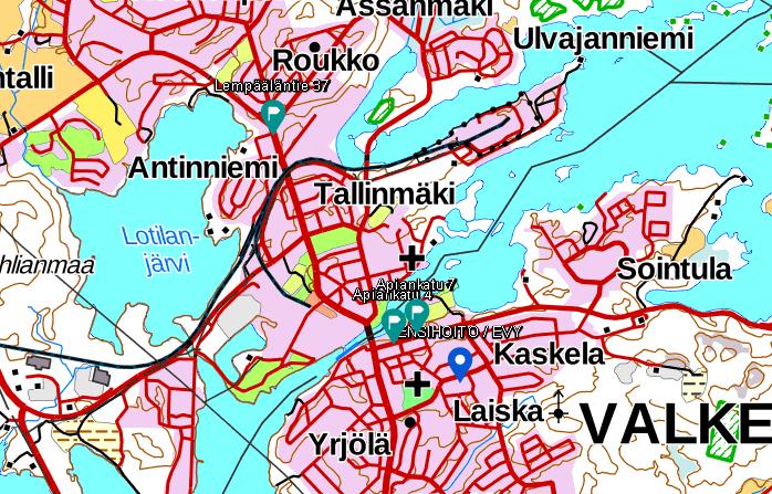 42 6.3.19 Valkeakoski Valkeakosken asukasmäärä on, 21 000 ihmistä (https://fi.wikipedia.org/wiki/valkeakoski). Valkeakoskella oli tutkimusjaksolla 50 hälytystehtävää (liite 2).