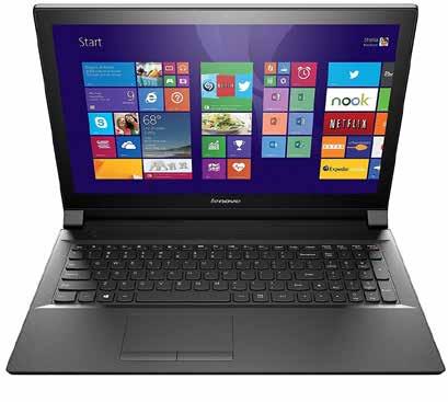 Lenovo B50-10 15,6 KANNETTAVA TIETOKONE Intel Celeron N2840 2,16GHz prosessori, 4GB keskusmuisti, 128GB SSD-levy, 15,6 LED-näyttö, tallentava DVD+/-RW-asema, HDMI, USB3.0, Bluetooth 4.