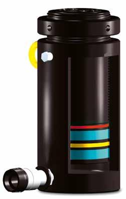 Enerpac raskaan sarjan sylinterit Raskaan sarjan sylinterit Enerpac raskaan sarjan sylinterit sopivat erityisesti (monipiste-) nostosovelluksiin.