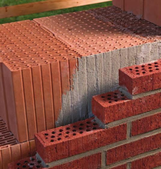 Kosteusteknisesti turvallinen Porotherm-kennoharkkoseinä on kaikista kivirakenteisista rakennusmateriaaleista nopeimmin kuivuva ja siten kosteusteknisesti turvallinen jo rakentamisvaiheesta alkaen.