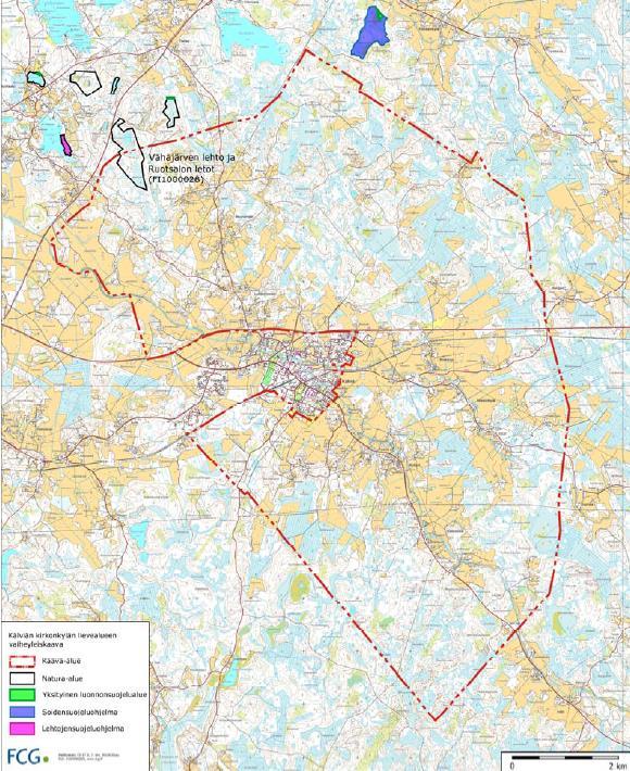 FCG Suunnittelu ja Tekniikka Oy Selostus 11 (78) 3.2 Luonnonympäristö Luontoselvityksen maastoselvitykset ja raportoinnin on laatinut FM biologi Minna Tuomala.