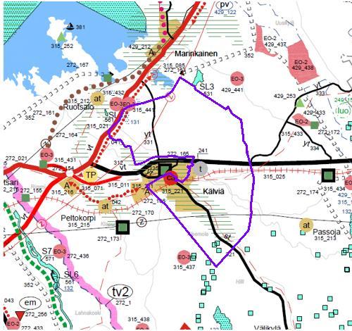 FCG Suunnittelu ja Tekniikka Oy Selostus 36 (78) 3.8.2 Maakuntakaava Maakuntakaavan ohjausvaikutus tulee huomioida maankäyttö- ja rakennuslain edellyttämällä tavalla.
