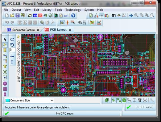 15 KUVA 5. PCB Layout käyttöliittymä. (http://www.labcenter.com/products/pcb/pcb_intro.cfm) 3.2.1 Proteuksen hinta Proteus tarjoaa monipuoliset vaihtoehdot ohjelmistokokonaisuuden valintaan.