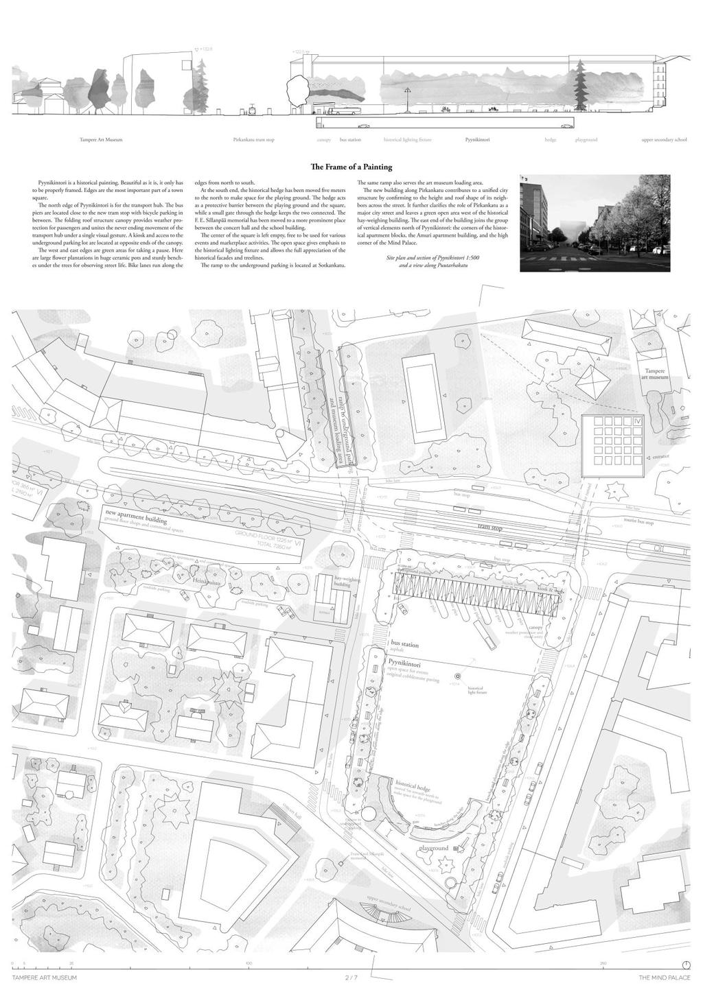 134 ARVOSTELUPÖYTÄKIRJA TAMPEREEN TAIDEMUSEON ALUEEN