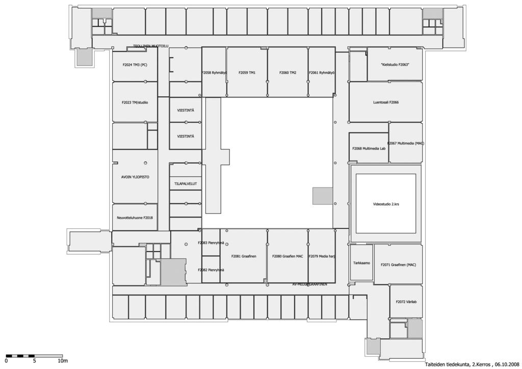 LAPIN YLIOPISTO F-SIIPI, 2. kerros F2058 3 VISUAALISUUDEN TUTKIMUSLABORATORIO Kuvankäsittely, skannaus, tulostus, kalibrointi 2.