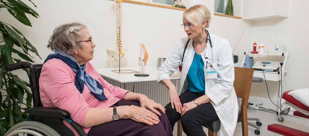 GERIATRIAN ERIKOISLÄÄKÄRI Kotilääkärimme ovat geriatrian erikoislääkäreitä, iäkkään ihmisen terveyden erityisasiantuntijoita.