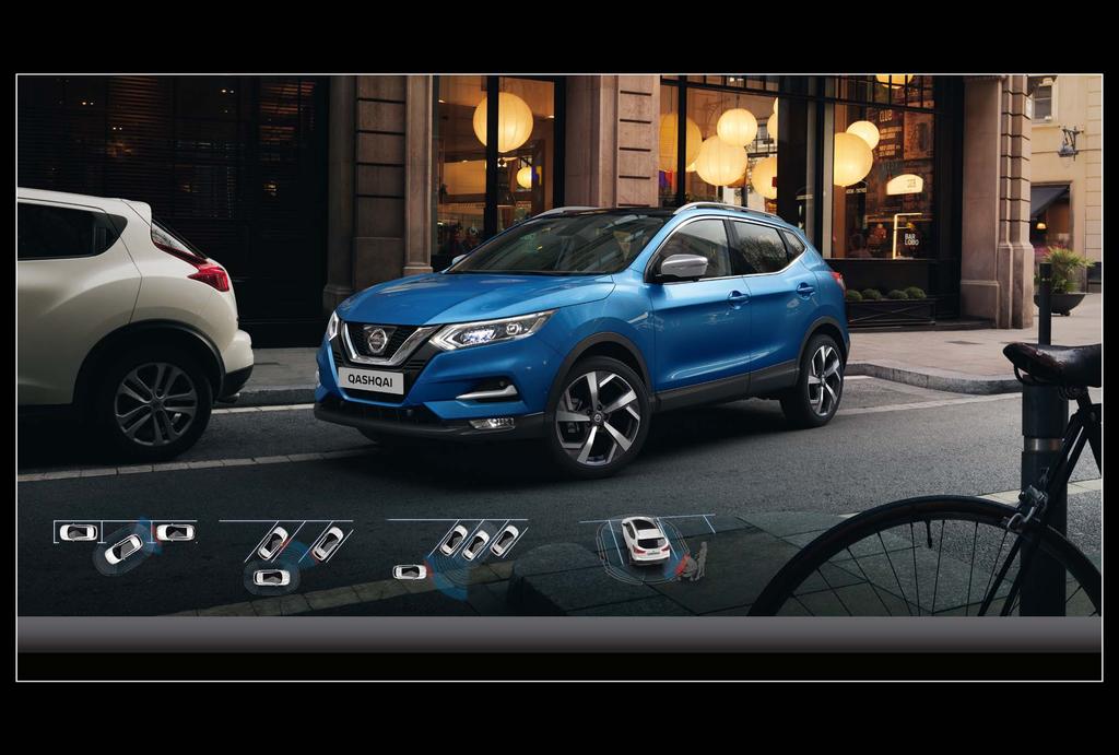 APUA SAATAVILLA RENTOUDU, ET OLE YKSIN Nissanin Intelligent Mobility vie ajokokemuksesi aivan uudelle tasolle.