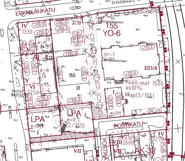 Sivu 8/14 Asemakaavan edellyttämät 17 autopaikkaa osoitetaan rakennusluvassa viereiselle LPA tontille.