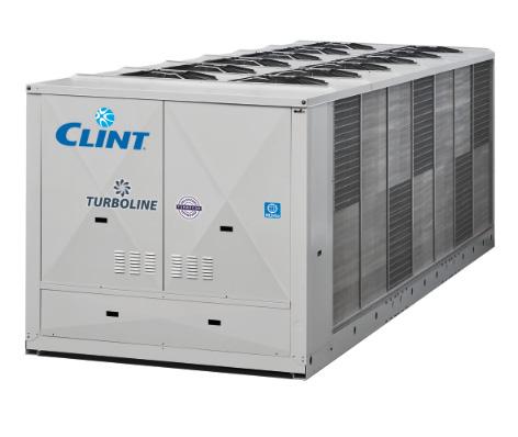 Clint - Nesteenjäähdyttimet Clint CHA/TTY 1301-1 - 5004-2 R134a Turboline ULKOASENTEINEN NESTEENJÄÄHDYTIN (LISÄVARUSTUS PUMPPU) TEHOALUE 248-1456 kw KYLMÄAINE R134a Hinnat kysyttäessä Malli Jäähd.