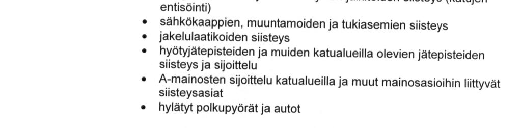 siisteydestä