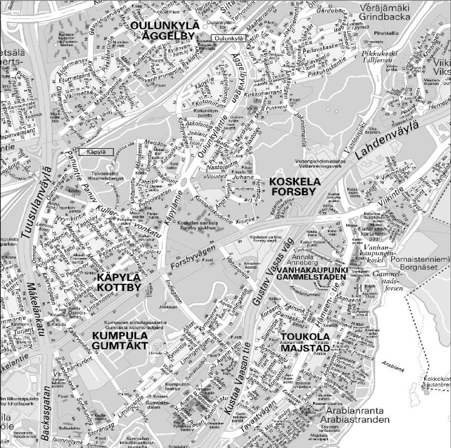 HELSINGIN KAUPUNKI KAUPUNKISUUNNITTELUVIRASTO Kaavakartta nro 12389 Ksv:n hankenro 2482_1 HEL 2013-005264 8.3.2016, täydennetty 11.10.