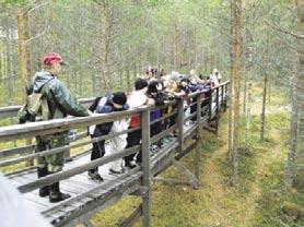 Monilla koululais- ja yhdistysretkillä olen saanut kertoa kasvi- ja eläinkunnan ihmeellisyyksistä aidossa ympäristössä.