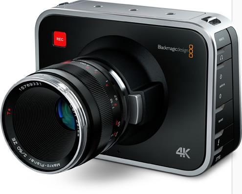 36 KUVA 27. Blackmagic Production Camera 4K. (Blackmagic Design 2013.) 4.5 Phantom Vision Researchin valmistamat Phantom kamerat ovat suunniteltuja erityisesti ylinopeuskuvaamiseen.