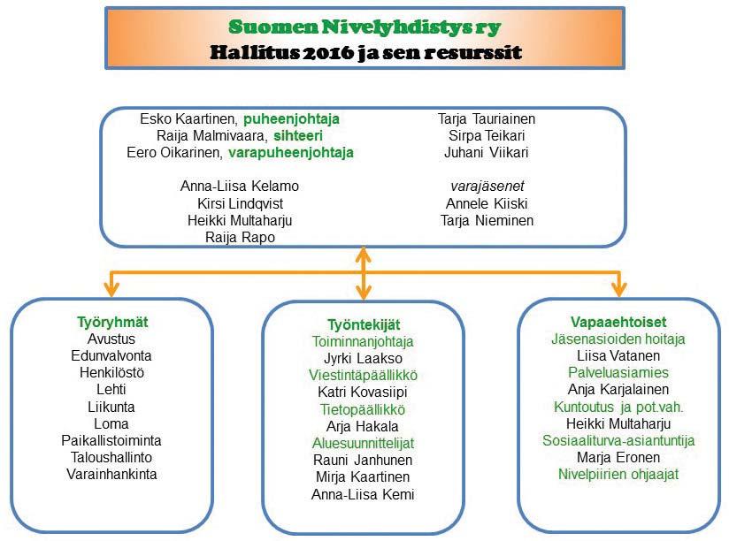 nivelrikosta kevätkokouksen yhteydessä