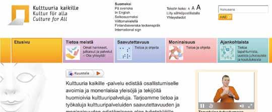 5 Hakukoneoptimointi ja saavutettavuus Saavutettava verkkopalvelu tukee hyödyllisen sisällön löydettävyyttä hakupalveluissa.