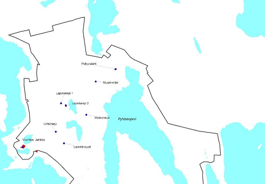 paikallisesti arvokasta maisemaaluetta - 29 maakunnallisesti tai paikallisesti rakennushistoriallisesti arvokasta