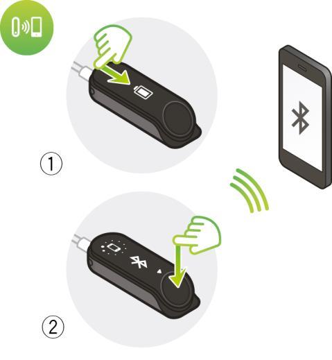 Vihje: TomTom Touch käyttää Bluetooth Low Energy (BLE) -ominaisuutta siirtäessään tietoja TomTom Sports-sovelluksen kanssa.